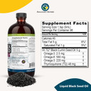 Amazing Herbs Premium Black Seed Oil - Cold Pressed Nigella Sativa Aids In Digestive Health, Immune Support, Brain Function, Gluten Free, Non Gmo - 16 Fl Oz