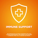 Amazon Basic Care Immune Support Citrus Chew Tablets, 32 Count