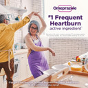 Amazon Basic Care Omeprazole Delayed Release Tablets 20 Mg, Cool Mint, Acid Reducer, Treats Frequent Heartburn, 14 Count