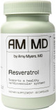 Amy Myers Resveratrol Supplement - Free Radical Scavenger To Support Immune System, Heart Health & Aging - Antioxidant Supplement To Balance Inflammatory Response & Support Blood Circulation, 60 Caps