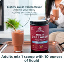 Ancient Nutrition Collagen Peptides Powder, Multi Collagen Protein, Women & Men, Vitamin C, Probiotics, Hydrolyzed Collagen, Supports Skin, Joints, Gut Health, Vanilla, 60 Servings