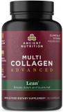 Ancient Nutrition Multi Collagen Advanced Lean With Probiotics, Hydrolyzed Collagen Peptides Supports Healthy Weight Loss And Fat Loss, 90 Count