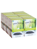 Two Leaves And A Bud Organic Tamayokucha Green Tea Bags, Whole Leaf Green Tea In Compostable Sachets, Japanese Green Tea, Light Flavor, 15 Count (Pack Of 6)15 Count (Pack Of 6)