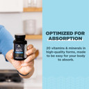 Ancient Nutrition, Multivitamin Mens 40 Plus 3 Day, 90 Count