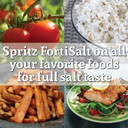 Anderson Fortisalt  Unrefined Mineral Sea Salt, Award Winning Taste, Sustainable Gourmet Salt, Real Salt Taste, Low Sodium 550 Ml