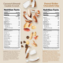 Andrew Lessman Type 2 Secure Meal Bars  Variety (Coconut Almond Cookie Crunch, Peanut Butter Chocolate Chip)  24 Ct Box  7G Protein, 0G Added Sugar, 1G Total Sugar, Gluten & Dairy Free, Non-Gmo