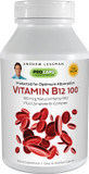 Andrew Lessman Vitamin B12 100 60 Capsules - Absorption-Protected Methylcobalamin (Natural Coenzyme Vitamin B12), Essential For Energy And Stress Support, Plus B-Complex, Easy To Swallow Capsules