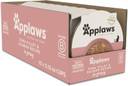 Applaws Natural Wet Cat Food In Gravy, Limited Ingredient Cat Food Cups, Grain-Free, Cat Food Pots, No Artificials, 100% Natural Ingredient Cat Food, Tuna Fillet & Salmon In Gravy (10 X 2.12 Oz Cups)