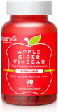 Apple Cider Vinegar 90 Chewable Tablets With Multi Vitamin Healthy Heart Immune Support Energy Production Supplement