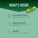 Approved Science Cramprin - High Absorption Magnesium, Vitamin B Complex, Bioperine - 1 Month Supply - 60 Capsules - Vegan