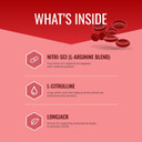 Approved Science Nitric Oxide Md - Muscle Development, Lean Body Mass, Improve Oxygen Supply, Boost Energy - 90 Capsules - 1 Bottle