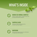 Approved Science Siboprin - 60 Capsules - Support Gut Balance, Soothe Intestinal Irritation, Help With Cramps And Bloating - Caprylic Acid, Barberry, Oregano - Vegan