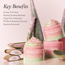 Aprilskin Pink Aloe Facial Polish Cleanser With Vita Toner And Mucin Serum