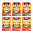 Yogi Tea Vanilla Spice Perfect Energy Tea - 16 Tea Bags Per Pack (6 Packs) - Organic Vanilla Energy Tea - Focus Tea - Includes Green Tea, Black Tea, Ashwagandha, L-Theanine & More