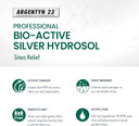 Argentyn 23 Professional Bio-Active Silver Hydrosol For Sinus Relief, Colloidal Silver, 23Ppm, 1Oz (29Ml) Natural Nasal Spray