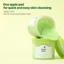 Ariul Apple Cider All Kill Cleansing Bubble Pads  Effective Pore Cleansing & Hydrating, 2-Step Dual Pads For Makeup Removal & Exfoliation, Korean Skin Care, 60 Counts, 150Ml / 5.07 Fl. Oz