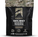 Ascent 100% Whey Protein Powder - Post Workout Whey Protein Isolate, Zero Artificial Flavors & Sweeteners, Gluten Free, 5.5G Bcaa, 2.6G Leucine, Essential Amino Acids, Strawberry 1.7 Lb