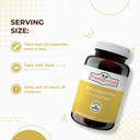 Ashwagandha | 1300 Mg Per Serving 120 Capsules | Organic | Free Of Top Allergens | Immune Support | Stress Relief | Energy & Mood Support