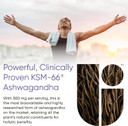Ashwagandha Ksm-66 Chews - Daily Stress, Cognitive Function And Mood Support Chewable Supplement, Bioavailable Full Spectrum Ksm66 Ashwagandha Root Extract, Calm & Relaxation  Mixed Berry, 60 Count