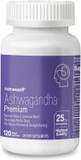Ashwagandha Premium - 120 Vegan Capsules  High Potency  5% Withanolides Root Extract, Organic Ashwagandha Powder, Mixed Berries - Supports Relaxation & Mood Balance - 60 Servings