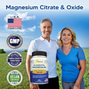 Asquared Nutrition Proprietary Magnesium 500Mg  High Absorption Magnesium Citrate & Oxide  180 Veggie Capsules, 180 Day Supply  Usa Formulated & Third-Party Tested