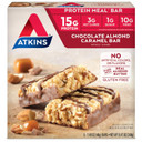 Atkins SMores Protein Meal Bar, High Fiber, 1G Sugar, 4G Net Carbs, Meal Replacement, Keto Friendly, 5 Count