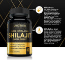 Atlantis Nutrition Himalayan Shilajit Capsules Formulated With 20% Fulvic Acid | 10:1 Extract Providing 10,000Mg D.H.E. | Usa Made | Himalayan Shilajit Supplement For Men & Women | 120 Capsules