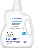 Attitude Liquid Laundry Detergent, Ewg Verified, He Compatible, Plant-Based & Vegan, Natural Laundry Soap, Citrus Zest Scent, 60.8 Fl Oz