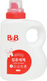 B&B Baby Laundry Detergent Bottle 50.7Oz - Liquid Laundry Detergent With Murumuru Fruit For Natural Cleaning Effect - Hypoallergenic Detergent For Sensitive Skin - Excellent Stain Removal