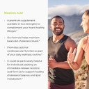 B3 Plain Niacin - 500Mg Immediate Release Vitamin B-3 With Flush - Nicotinic Acid 100 Tablets - Non-Gmo, Vegan, Gluten Free