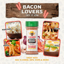 Bacon Lovers Seasoning Mix, 2 Bottles By Flavor God - Premium All Natural & Healthy Spice Blend For Beef, & Eggs - Kosher, Low Sodium, Gluten-Free, & Vegan - Great Flavor Spices And Seasoning Gift