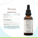 Bacopa B60 Alcohol-Free Herbal Extract Tincture, Concentrated Liquid Drops Natural Bacopa (Bacopa Monnieri) Dried Herb 2 Fl Oz