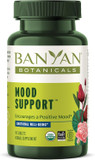 Banyan Botanicals Mood Support  Organic Herbal Mood Enhancing Supplement  Soothes Anxiousness & Provides Natural Mood Support*  90 Tablets  Non-Gmo Sustainably Sourced Vegan