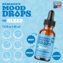 Barlean'S Mood Booster Supplement, Sleep Liquid Drop Supplement For Men And Women, Magnesium And Melatonin, Adaptogen Herbs Drops, 1.5 Oz