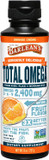 Barlean'S Total Omega 3 6 9 Orange Crème Liquid Fish Oil Supplement With Borage And Flaxseed Oil, 2,400 Mg Of Omegas Epa And Dha Plus Gla For Joint And Heart Health, 8 Oz