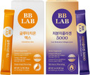 Bb Lab [Korean Pick Collagen] Low Molecular Collagen 5000, Glutathione Max, Powder Stick Halal Certified Korean Marine Collagen, Fish Collagen, Vitamin C, Glutathione, Fast Absorption