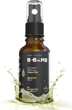 B-Bomb Vitamin B12 + B Complex Liquid Spray: Methylcobalamin With Adenosylcobalamin: Energy & Mood Support, Sugar-Free, Vegan, Organic Spearmint Flavor