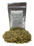 Bearberry Leaves (Kinnikinnick) - Cut, Dried Arctostaphylos Uva-Ursi Leaves - Net Weight:1.5Oz/43G