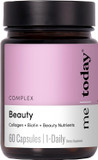 Beauty Supplement, For Hair, Skin And Nails, 60 Capsules, With Vitamin C, Collagen, Biotin And Zinc