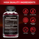 Berberine Gummies With Ceylon Cinnamon | Sugar-Free Supplement 1200Mg For Blood Sugar Support, Heart Health, Energy | 45-Day Supply, Natural Berry Flavor, Made In Usa (90 Count)