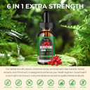 Berberine Hcl Liquid Drops - 1500 Mg Berberine Supplement With Ceylon Cinnamon, Chromium, Turmeric, Niacinamide - Supports Metabolism And Immune System, Gut Health - 2 Fl Oz Vegan