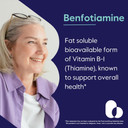 Bestvite Benfotiamine 300Mg (180 Vegetarian Capsules) (60X3) No Stearates - No Silicon Dioxide - Vegan - Non Gmo - Gluten Free