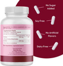 Bestvite Choline Inositol 500Mg (120 Vegetarian Capsules) - No Stearates - No Fillers - No Dicalcium Phosphate - Vegan - Non Gmo - Gluten Free