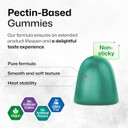 Bio Krauter L-Glutathione Gummies - 500 Mg - 90 Vegan Chews - Reduced Glutathione Supplement For Liver Detox, Immune And Skin Support - Antioxidant Supplement