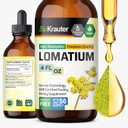 Bio Krauter Lomatium Tincture - Immune And Lung Support Supplement - Alcohol And Sugar Free Vegan Lomatium Root Tincture - 4 Fl.Oz