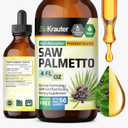 Bio Krauter Saw Palmetto Extract - Vegan Saw Palmetto For Men And Women - Urinary Support - Alcohol & Sugar Free - 4 Fl.Oz
