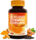 Bioemblem Turmeric Curcumin Supplement With Bioperine | Joint Support And Turmeric Curcumin With Clinically Studied Turmipure, Healthy Immune System Turmeric Supplements