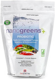 Biopharma Scientific Nanogreens+Probiotic: Greens Superfood Fruit & Vegetable Powder, 5 Billion Cfu Probiotics For Digestive Health With Spirulina, Chlorella, Green Apple Flavor, 30 Servings