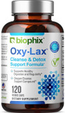 Biophix Oxy-Lax 750 Mg 120 Vcaps - Natural Laxatives For Occasional Constipation - Magnesium Laxative With Oxygenated Magnesium - Oxygen-Based Colon Cleanse - Supports Digestive Tract Regularity