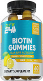 Biotin Gummies With Vitamin C, E, Collagen, And Zinc, Biotin Gummies For Hair Growth, Nail, Skin, Support, Made In Usa 60 Gummies